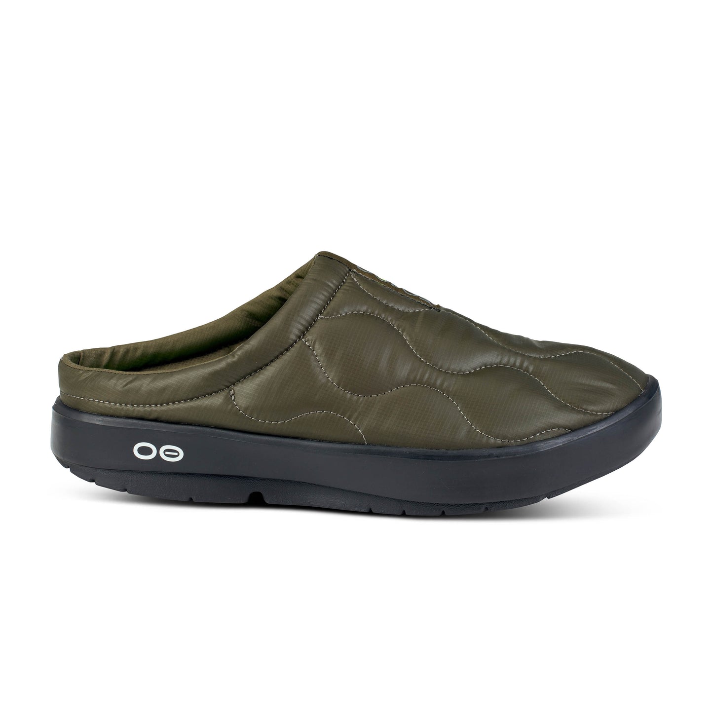 【MEN’S】OOcOOzie Thermo Mule-Black/Alpine Moss