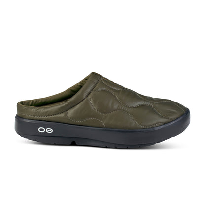 【MEN’S】OOcOOzie Thermo Mule-Black/Alpine Moss